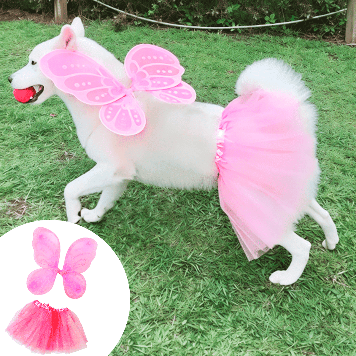 Miniatura 4 de Disfraz Mascota Hada Tutu OF-1507PET